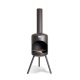 18. Bonfeu Bonselo Gartenkamin schwarz 3901