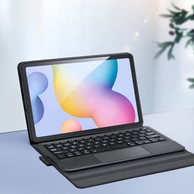 2. Dux Ducis Bluetooth-Tastaturhülle (TK-Serie) für Samsung Tab S6 Lite – Schwarz