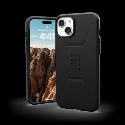 2. UAG Civilian MagSafe Hülle für iPhone 15 Plus – Schwarz
