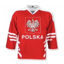 Replik des polnischen Sr-Hockeyspieltrikots