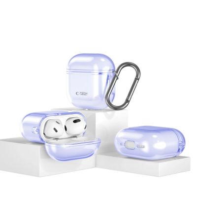 4. Tech-Protect FlexAir-Hülle für AirPods 4 – Lila
