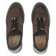 5. braune Keilschuhe aus Wildleder mit Krokodilprägung von Filippo (Modell DP8106)