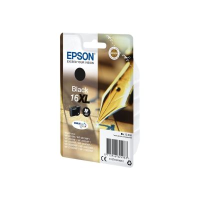 2. Epson Kugelschreiber und Kreuzworträtsel-Einzelpackung Schwarz 16XL DURABrite Ultra Tinte