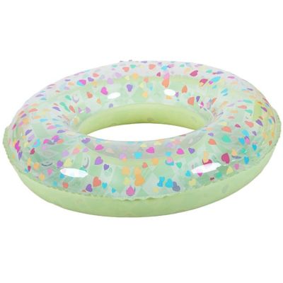 2. Schwimmring 90 cm Herzen Grün 35663