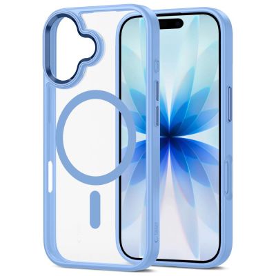 3. Tech-Protect MagMat MagSafe Hülle für iPhone 17 - Transparentblau