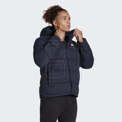 4. Adidas Helionic Daunenjacke mit Kapuze M HG8750