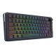 6. REDRAGON K708-RGB-PRO FLEKACT Tastatur USB + RF Wireless + Bluetooth Schwarz