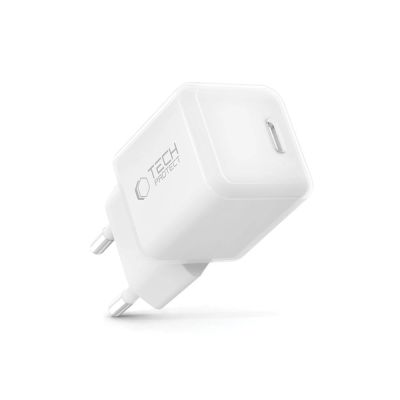 2. Tech-Protect NCM25 USB-C PD 25W Wandladegerät - Weiß