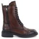2. Braune Damen-Lederboots im Worker-Stil Artiker 59C1207