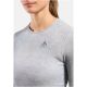 2. Damen-Thermounterhemd Odlo Active Warm X Pow BL Top Crew Neck L/S – Silver Grey, Größe: M