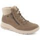 4. Beige Damen-Lederboots, wasserdicht – Rieker L7701-24