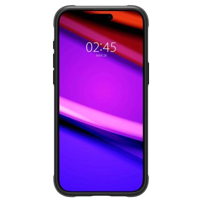 3. Spigen Rugged Armor Mag-Hülle mit MagSafe für iPhone 15 Pro Max – Mattschwarz