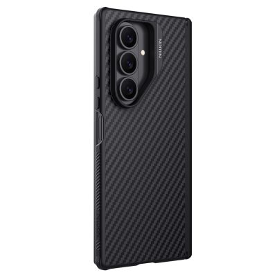 2. Nillkin Synthetikfaser Pro Magnethülle für Samsung Galaxy Z Fold 7, kompatibel mit MagSafe – Schwarz