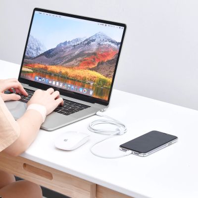 14. Baseus Simple Wisdom Lightning / USB-C Kabel 20W 1,5 m 2 Stück - Weiß