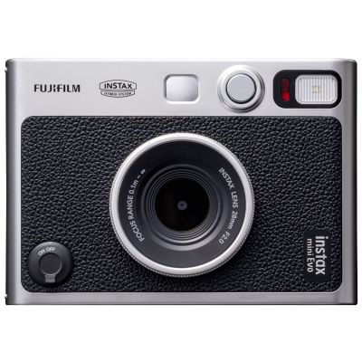 7. Fujifilm Instax mini Evo Kamera, 1/5", 2560 x 1920 Pixel, 62 x 46 mm, CMOS, 28 mm