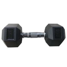 Gummi-Sechskant-Hantel YLDB35 9 kg