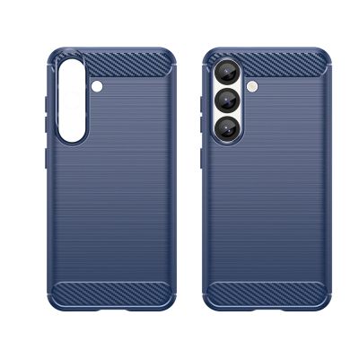 2. Carbon Case für Samsung Galaxy S25 Edge - Blau