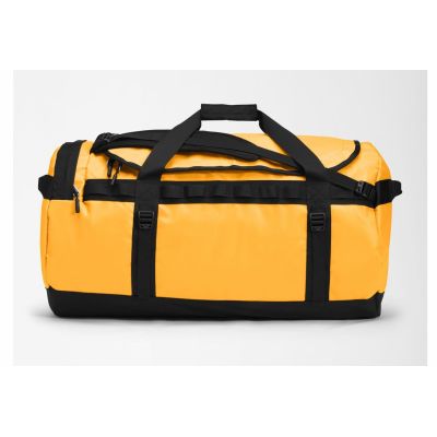3. The North Face Base Camp Duffel L Sporttasche 95L Polyester Schwarz, Gelb