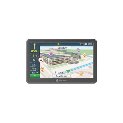 Navitel E707 Magnetisches Navigationssystem, Taschen-/Stationärgerät, 17,8 cm (7") TFT-Touchscreen, 248 g, Schwarz