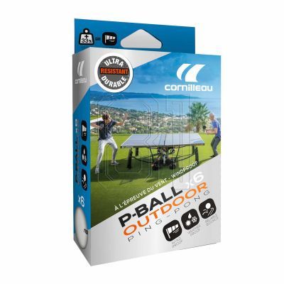 4. Cornilleau Outdoor-Bälle 6 Stück 350800