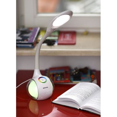 8. Activejet RAINBOW RGB LED-Tischleuchte, weiß