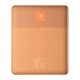 3. Baseus Blade2 12000mAh 65W Powerbank mit Digitalanzeige (mit Baseus Mini White Series USB-C - USB-C 100W (20V/5A) 50cm weißes Kabel) - Orange
