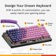 12. Glorious Gaming GMMK 3 PRO HE 75% vorgefertigte USB-Tastatur QWERTY US-Englisch Schwarz