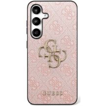 Guess Big 4G Classic Logo Hülle für Samsung Galaxy S25 FE - Rosa