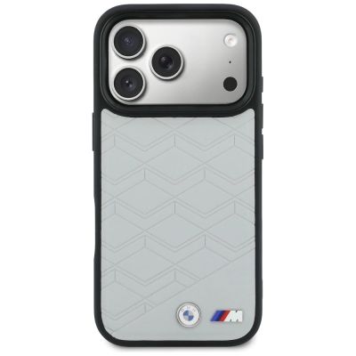 3. BMW M Shape Logo MagSafe Hülle für iPhone 17 Pro, Grau
