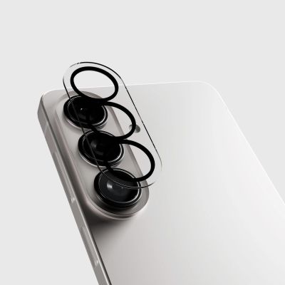6. SBS-Schutzglas für die Rückkamera des Samsung Galaxy S26 – mit schwarzem Rahmen
