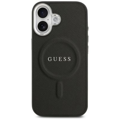 3. Guess Classic Logo MagSafe Case für iPhone 17 - Schwarz