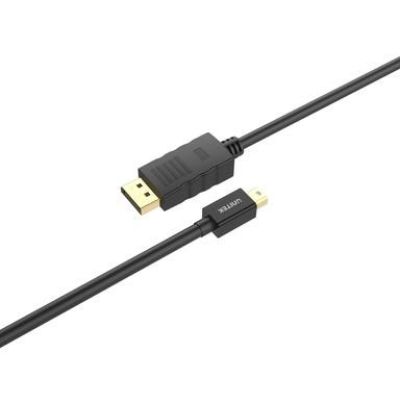 3. UNITEK KABEL MINIDISPLAYPORT/DISPLAYPORT M/M 2M, Y-C611BK