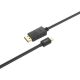 3. UNITEK KABEL MINIDISPLAYPORT/DISPLAYPORT M/M 2M, Y-C611BK