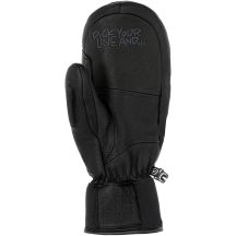 VIKING Send It Freeride-Handschuhe aus Leder für Erwachsene, Schwarz-Weiß, Größe 9