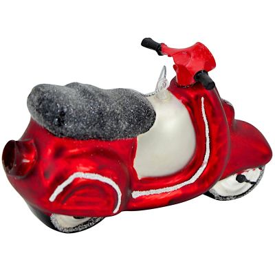 3. GLAS-FORMORNAMENT MOTORRAD SASKA GIFT & DECOR