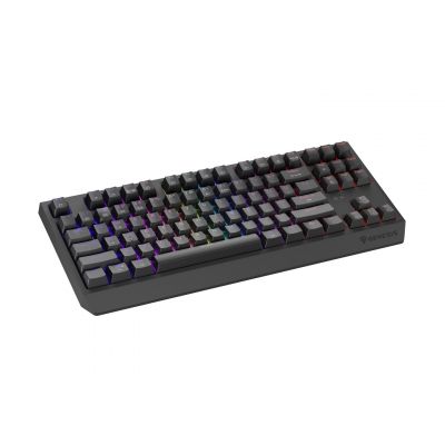13. GENESIS Thor 230 TKL Gaming-Tastatur USB + RF Wireless + Bluetooth QWERTY Grau