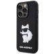2. Karl Lagerfeld KLHCP14X3DRKHNK iPhone 14 Pro Max 6.7" schwarz/schwarz Hardcase Rubber Choupette 3D