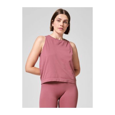 2. CASALL Essential Block Seamless Tank Rosa