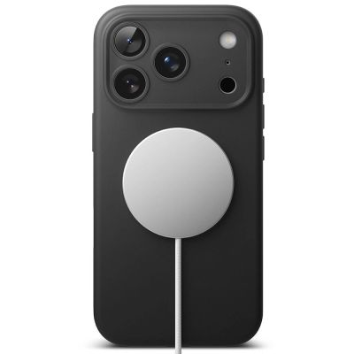 5. Ringke Silikon Magnetische MagSafe Hülle für iPhone 17 Pro Max - Schwarz