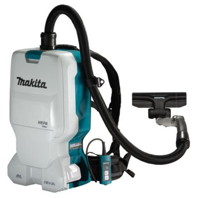 MAKITA 2x18V DVC660Z 6L Rucksackstaubsauger