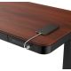 7. ACTIVEJET Schreibtisch mit elektrischer Höhenverstellung 120x60 ET119S schwarz/weiß