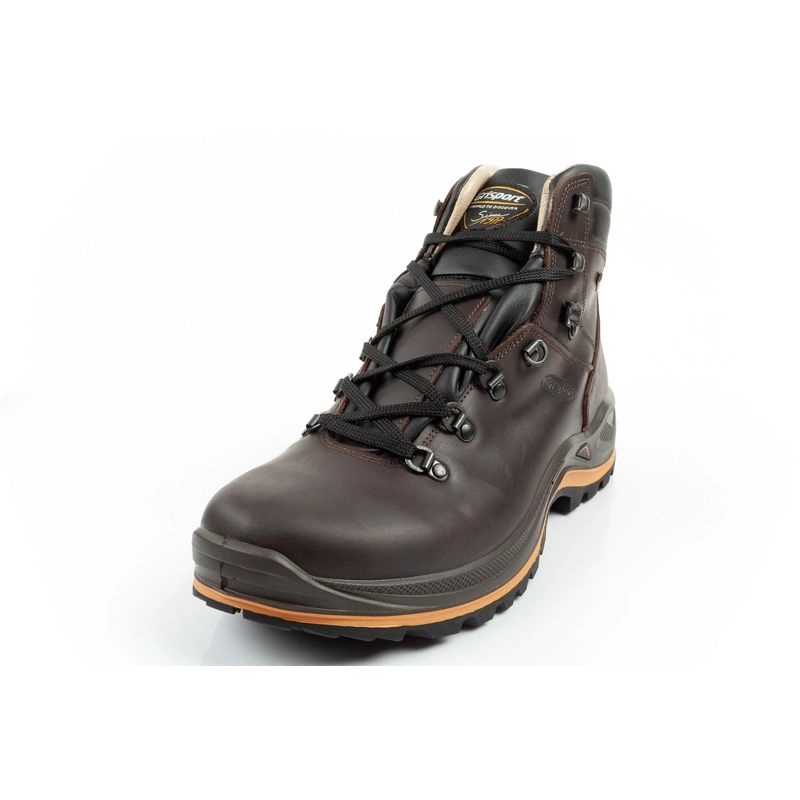 3. Grisport Marrone Herren Trekkingschuhe Leder Wasserdicht Stiefeletten