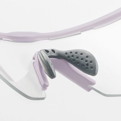 3. Rockbros Polarisierte Fahrradbrille mit UV-Schutz und Korrektureinsatz - Lila