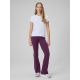 6. Damen-T-Shirt, schmal geschnitten, einfarbig, Größe 4F 4FRAW25TTSHF3623-10S