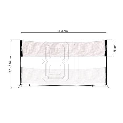 3. Meteor Badmintonnetz 5,1x2,2 m 17602