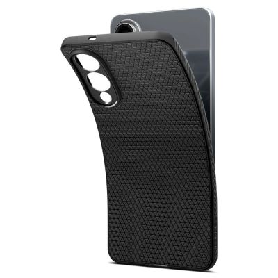 7. Spigen Liquid Air Case für Samsung Galaxy S25 Edge - Schwarz