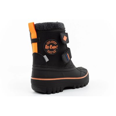 4. Lee Cooper Kinder-Winterstiefel, Schneestiefel, schwarz, gefüttert, mit Klettverschluss