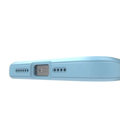 3. Magic Shield Case Hülle für iPhone 14 Plus flexible Panzerhülle hellblau