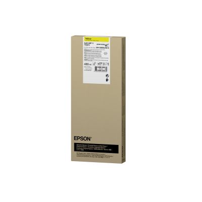 3. Epson SJIC48P-Y Tintenpatrone, 1 Stück, Original Gelb