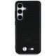 3. BMW Leder Carbon MagSafe Case für Samsung Galaxy S25 - Schwarz